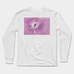 Close Up Of Alstroemeria Flower Long Sleeve T-Shirt